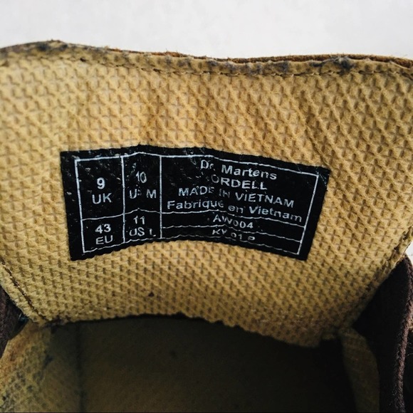 Dr. Martens | Ordell 3 Eye Gibson Bear Track 10 - Picture 10 of 11